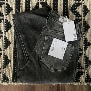 The most comfortable pair of washed black denim! Brand new with tags!